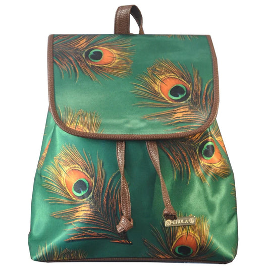 Peacock Green Backpack - Celine