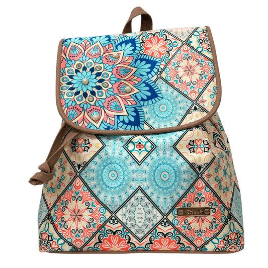 Turquoise Mandala Backpack - Celine