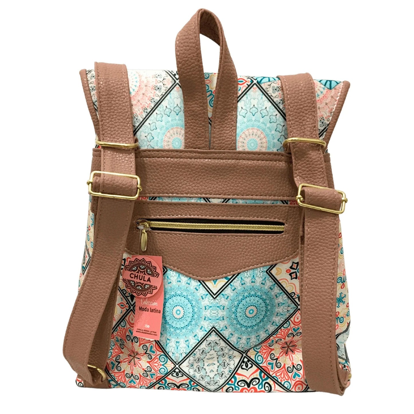Turquoise Mandala Backpack - Celine